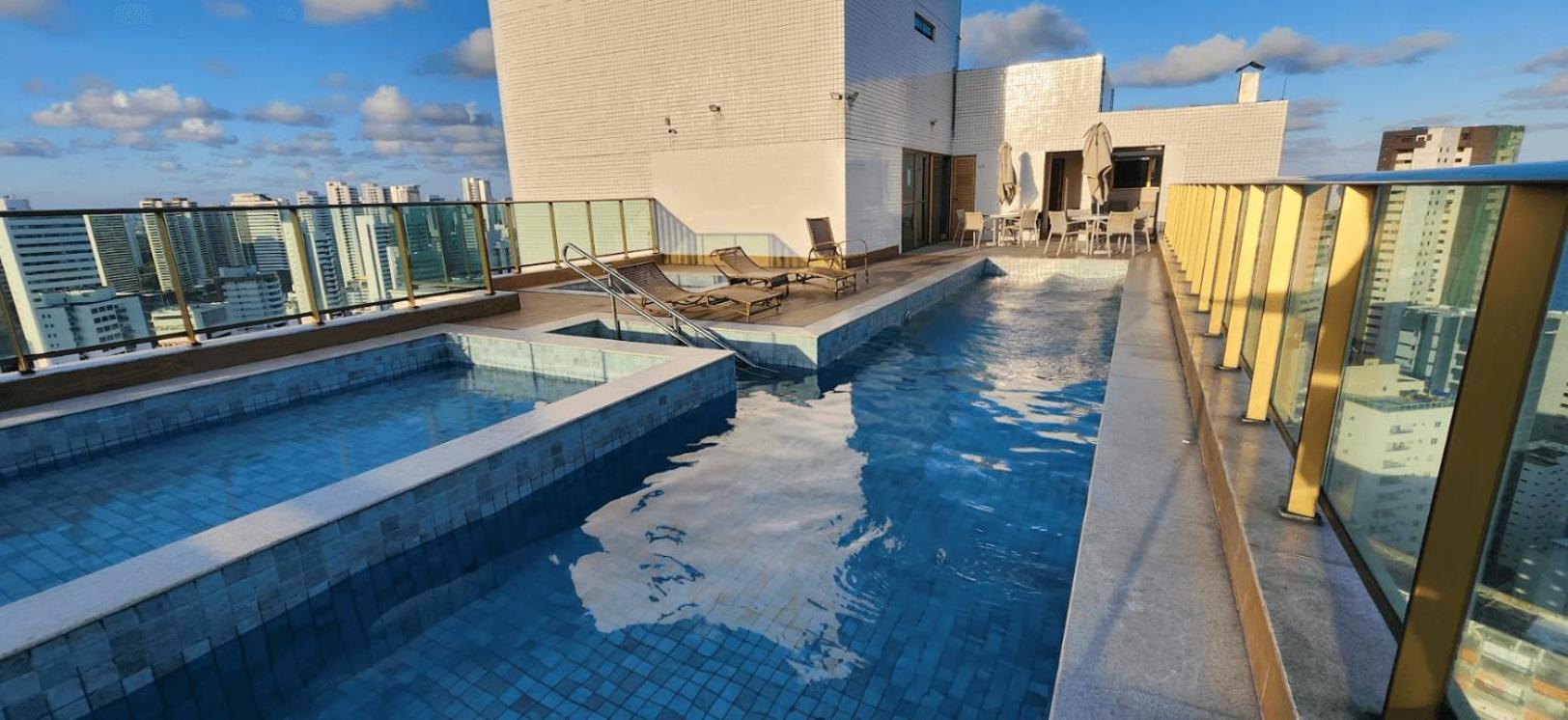Flat 2 Quartos A 100M Da Praia De Boa Viagem Recife Buitenkant foto